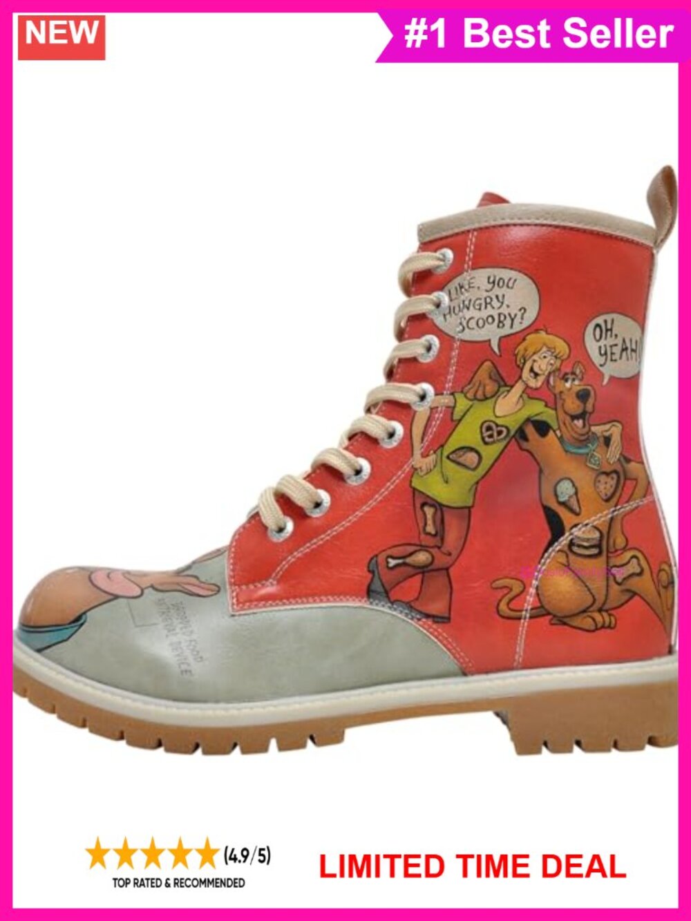 Vegan Leather Chelsea Ankle Boots Platform Heel Winter Rain